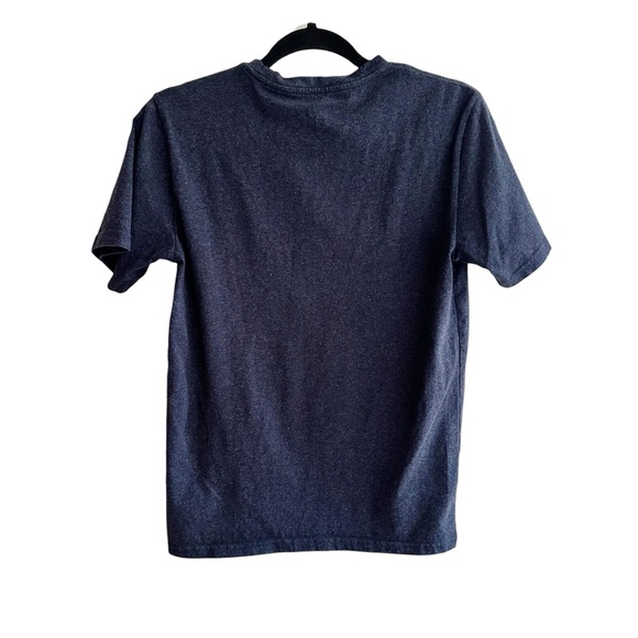 Everlane Cotton Heathered Navy Blue T-Shirt - Picture 6 of 6